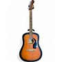 Used Fender Redondo 2 Tone Sunburst Acoustic Electric Guitar 2 Tone Sunburst