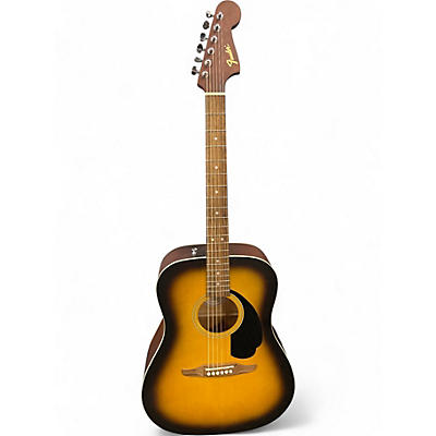 Used Fender Redondo 2 Tone Sunburst Acoustic Electric Guitar