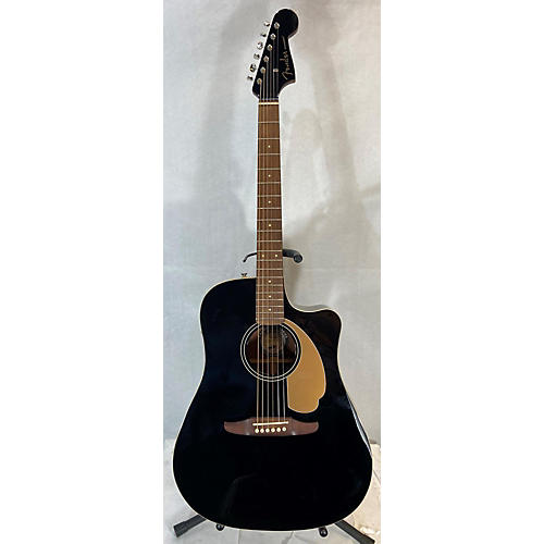 Fender Used Fender Redondo Black Acoustic Electric Guitar Black