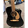 Used Fender Used Fender Redondo Black Acoustic Electric Guitar Black