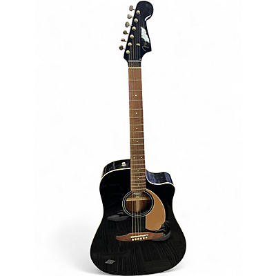 Used Fender Redondo Black Acoustic Electric Guitar