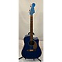 Used Fender Used Fender Redondo Blue Acoustic Electric Guitar Blue