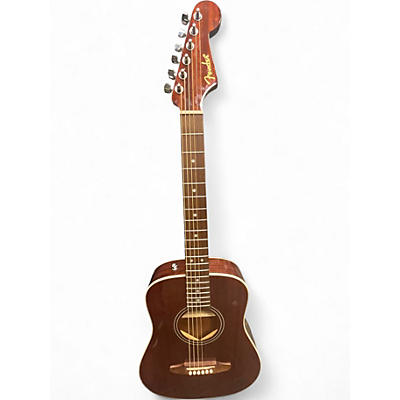 Used Fender Redondo California Standard Mini Natural Acoustic Guitar