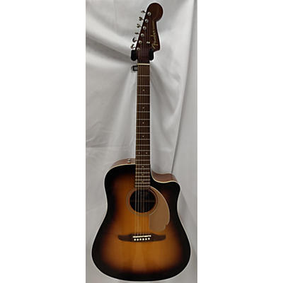 Fender Used Fender Redondo Dark Sunburst Acoustic Electric Guitar