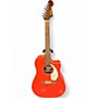 Used Fender Redondo Fiesta Red Acoustic Electric Guitar Fiesta Red