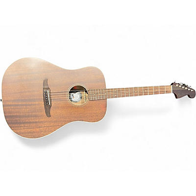 Used Fender Redondo Mahogany Acoustic Electric Guitar