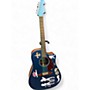 Used Fender Redondo Midnight Blue Acoustic Electric Guitar Midnight Blue