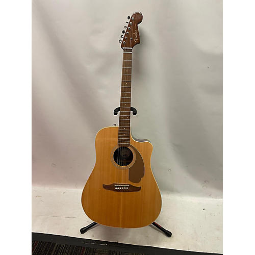 Fender Used Fender Redondo Natural Acoustic Electric Guitar Natural