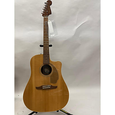 Fender Used Fender Redondo Natural Acoustic Electric Guitar