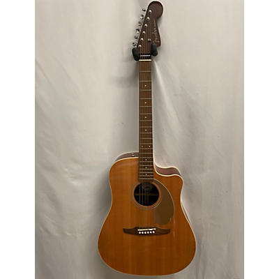 Fender Used Fender Redondo Natural Acoustic Electric Guitar