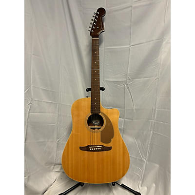 Fender Used Fender Redondo Natural Acoustic Electric Guitar