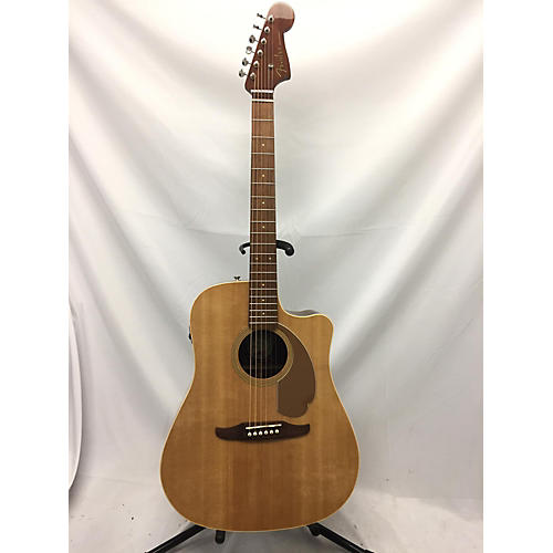 Fender Used Fender Redondo Natural Acoustic Electric Guitar Natural