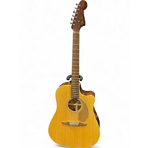 Used Fender Redondo Natural Acoustic Electric Guitar Natural