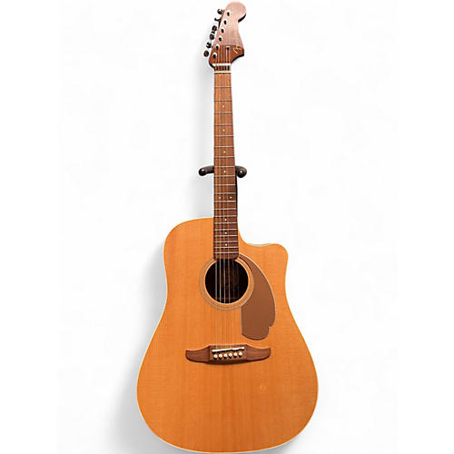 Used Fender Redondo Natural Acoustic Electric Guitar Natural