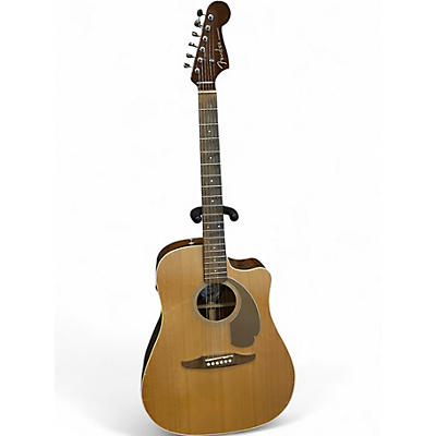 Used Fender Redondo Natural Acoustic Electric Guitar