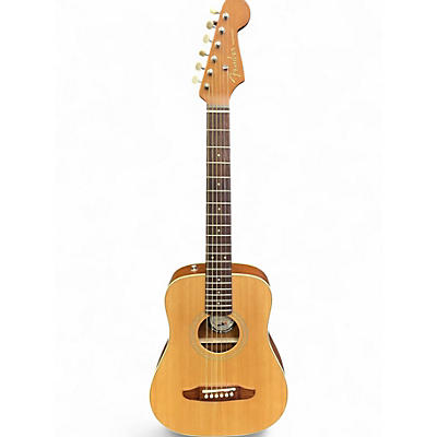 Used Fender Redondo Natural Acoustic Electric Guitar