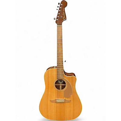 Used Fender Redondo Natural Acoustic Electric Guitar