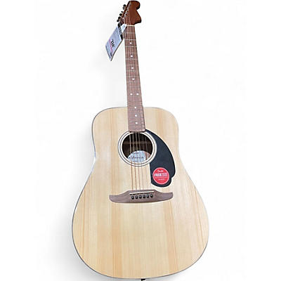 Used Fender Redondo Natural Acoustic Electric Guitar