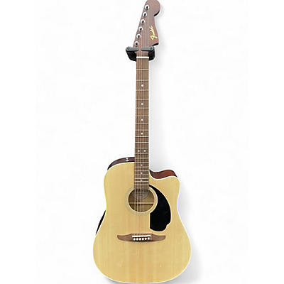 Used Fender Redondo Natural Acoustic Electric Guitar