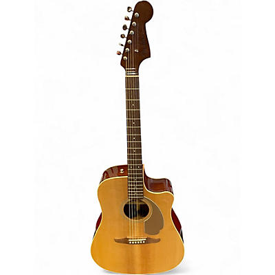 Used Fender Redondo Natural Acoustic Electric Guitar