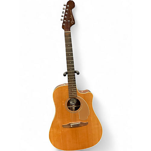 Used Fender Redondo Player Natural Acoustic Electric Guitar Natural