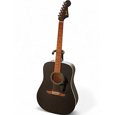 Used Fender Redondo Satin Black Acoustic Electric Guitar