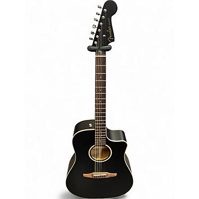 Used Fender Redondo Special MBK Satin Black Acoustic Electric Guitar