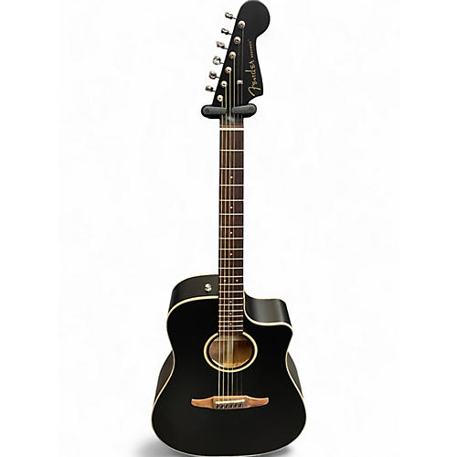 Used Fender Redondo Special MBK Satin Black Acoustic Electric Guitar Satin Black