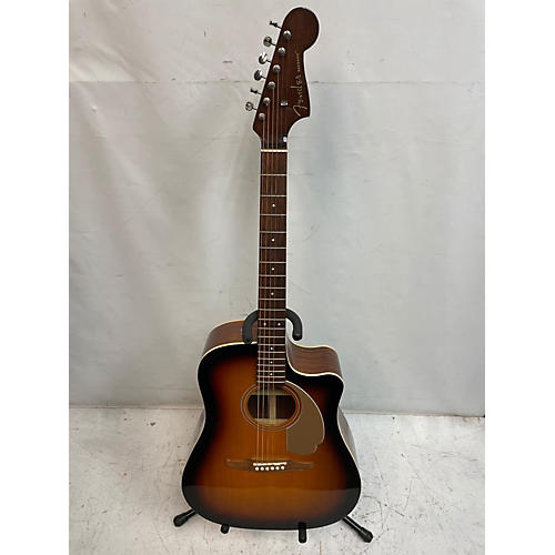 Fender Used Fender Redondo Sunburst Acoustic Electric Guitar Sunburst