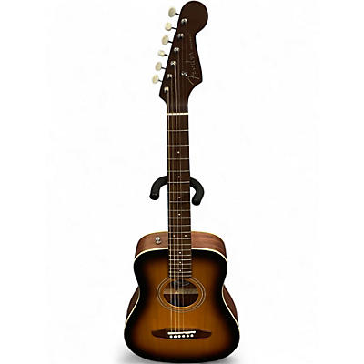 Used Fender Redondo Sunburst Acoustic Electric Guitar