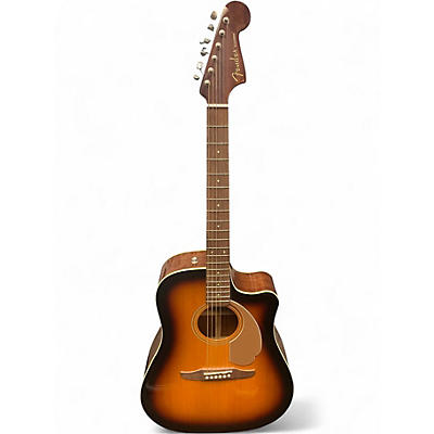 Used Fender Redondo Tobacco Burst Acoustic Electric Guitar