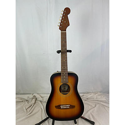 Fender Used Fender Redondo Walnut Acoustic Electric Guitar