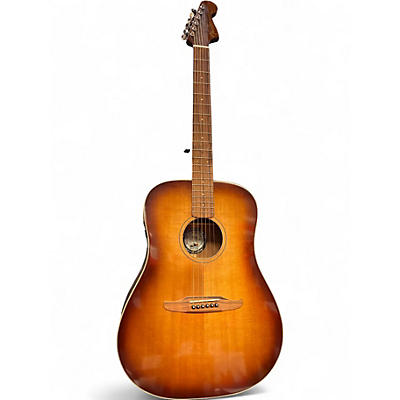 Used Fender Redondo classic 2 Color Sunburst Acoustic Electric Guitar