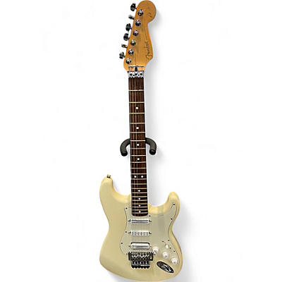 Used Fender Richie Sambora Signature Stratocaster Cream Solid Body Electric Guitar