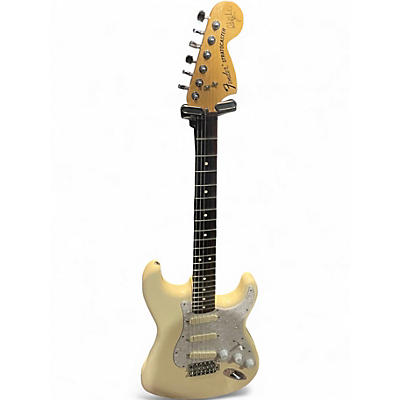Used Fender Ritchie Blackmore Signature Stratocaster Alpine White Solid Body Electric Guitar