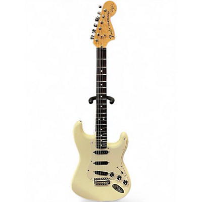 Used Fender Ritchie Blackmore Signature Stratocaster White Solid Body Electric Guitar