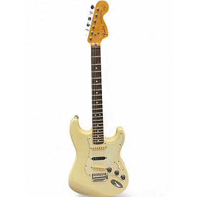 Used Fender Ritchie Blackmore Tribute Stratocaster Olympic White Solid Body Electric Guitar