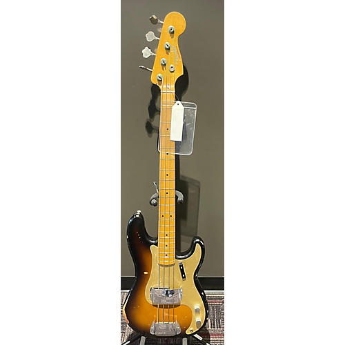 Fender Used Fender Road Worn 1950S Precision Bass Brown Sunburst Electric Bass Guitar Brown Sunburst