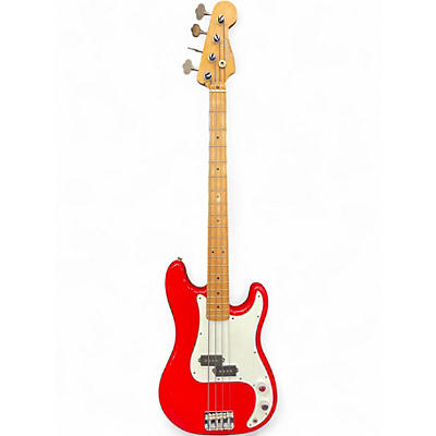 Used Fender Road Worn 1950S Precision Bass Red Electric Bass Guitar