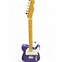 Used Fender Used Fender Road Worn 1950S Telecaster Purple Metallic Solid Body Electric Guitar Purple Metallic