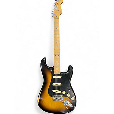 Used Fender Road Worn '50s Stratocaster 2 Tone Sunburst Solid Body Electric Guitar