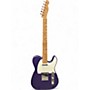 Used Fender Road Worn Player Telecaster Purple Solid Body Electric Guitar Purple