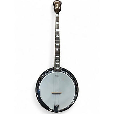Used Fender Robert Schmidt Signature Plectrum Trans Charcoal Banjo