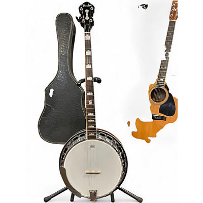 Used Fender Robert Schmidt Signature Plectrum Walnut Banjo