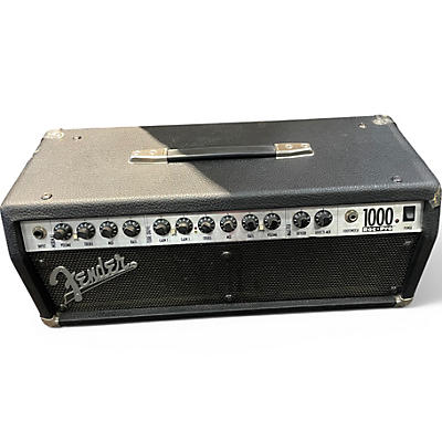 Used Fender RocPro 1000 Solid State Guitar Amp Head