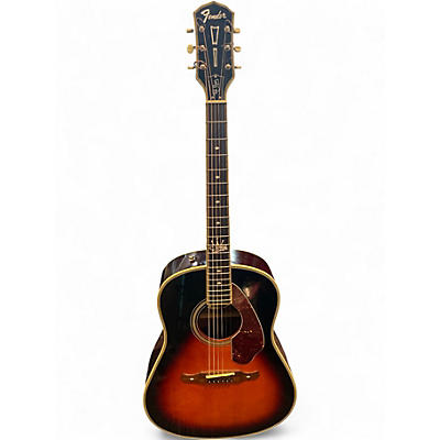 Used Fender Ron Emory Loyalty Slope Shoulder 2 Color Sunburst Acoustic Guitar