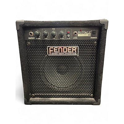 Fender Used Fender Rumble 15 15W 1X8 Bass Combo Amp