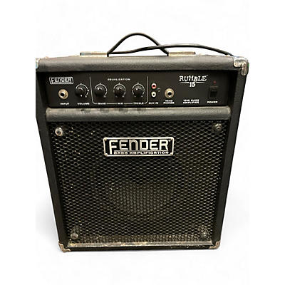 Fender Used Fender Rumble 15 15W 1X8 Bass Combo Amp