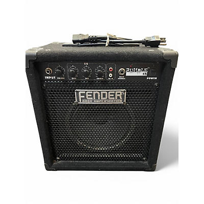 Used Fender Rumble 15 15W 1X8 Bass Combo Amp