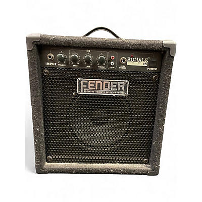 Used Fender Rumble 15 15W 1X8 Bass Combo Amp